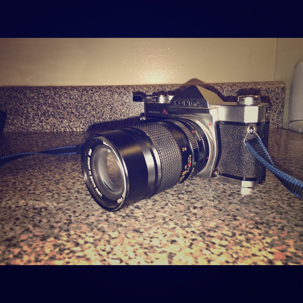 1965 Autoreflex A3 KONICA Camera with 135mm Lens